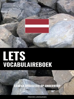 cover image of Lets vocabulaireboek